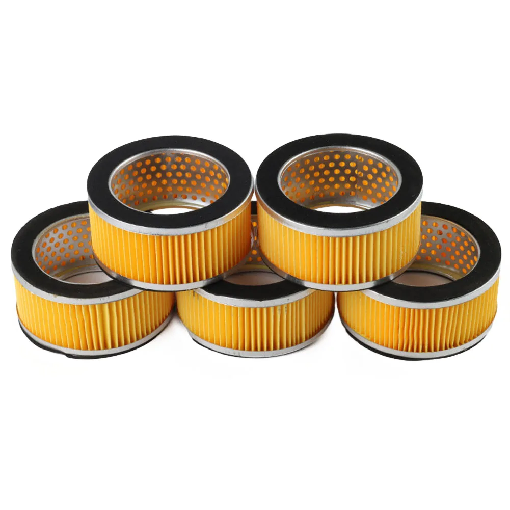 

5pack Replacement Air Intake Paper Filter Element Air Compressor Silencer Filter Element For Improved Air Quality