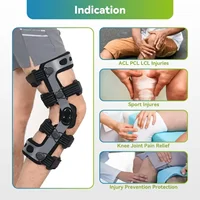 Knee Brace for ACL/MCL/PCL/Ligament Injury, Meniscus Tear, Joint Pain Relief - Functional ACL Knee Support Brace for Men & Women 2