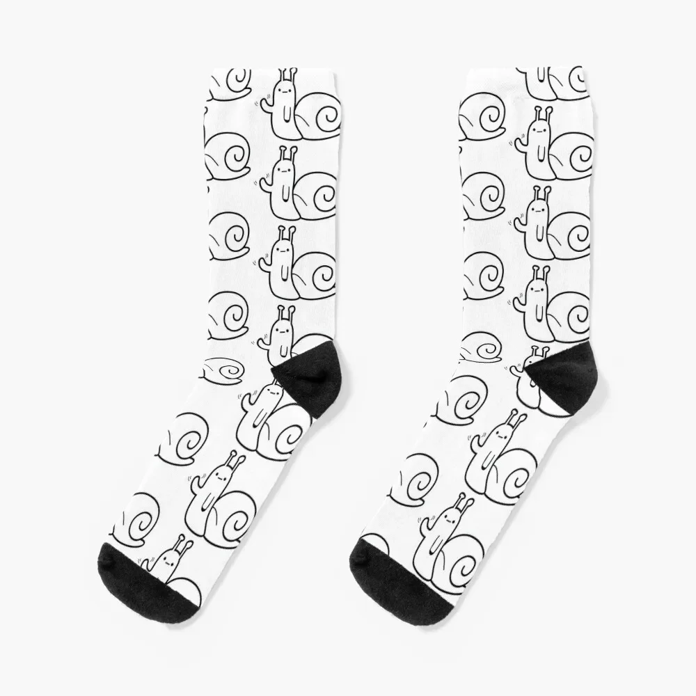 

Hi Hi Snail Socks shoes japanese fashion winter Stockings compression Socks Male Women's