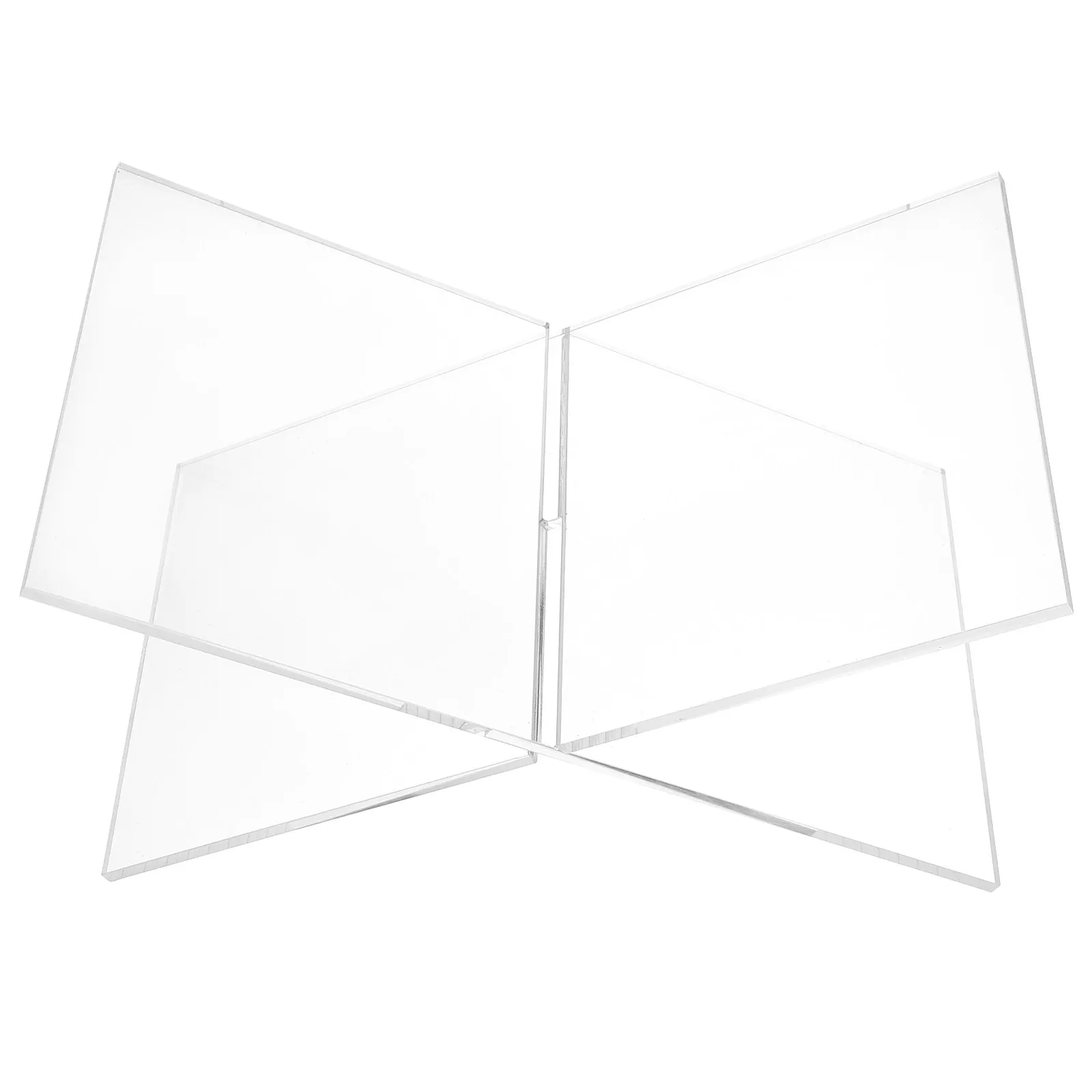 컴팩트 책꽂이 다용도 데스크탑 브래킷 투명 독서대 견고한 피아노 악보 홀더 X자형 랙 북홀더