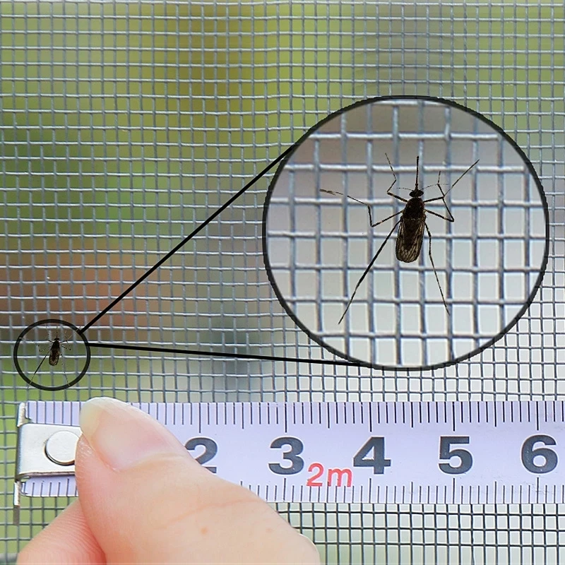 Window screen curtain window screen mesh fly mosquito window net mosquito window net anti mosquito window screen mosquito net curtain mosquito net mosquito net mesh Self-adhesive reusable mosquito nets for windows anti-mosquito window screens tulle summer washable mesh Customizable size