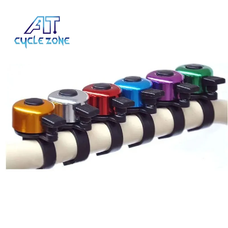 

1PC Alloy Bicycle Bell Mini Handlebar Warning Horn Sound Alarm Bell for Outdoor Safety Cycling Mountain Road Bike Accessories