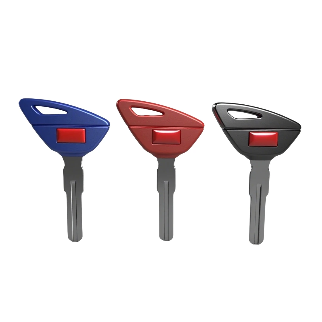 Aprilia RSV4 Tuono Dorsoduro 750 1200용 미가공 키, 도난 방지 칩 설치 가능, 2024-2025 스타일 블랭크 키 오토바이