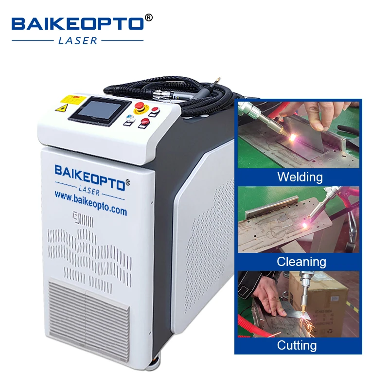 1500W 2000W 3000W 4 in 1Handheld Laser Welder for Metal Water Cooling Fiber Laser Cleaning Cutting Welding Machine