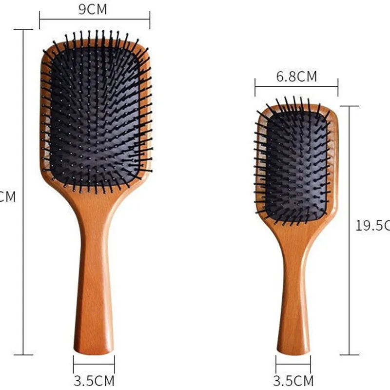 For Aveda Salon-Quality Hair Styling Gift Parts - Portable Air Cushion Massage Comb and Anti-Static Detangling Hairbrush Set images - 6