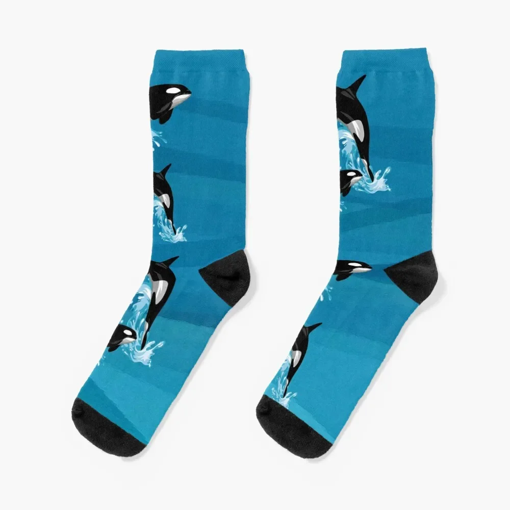 

Orca Socks sheer retro warm winter Men's Socks Women's