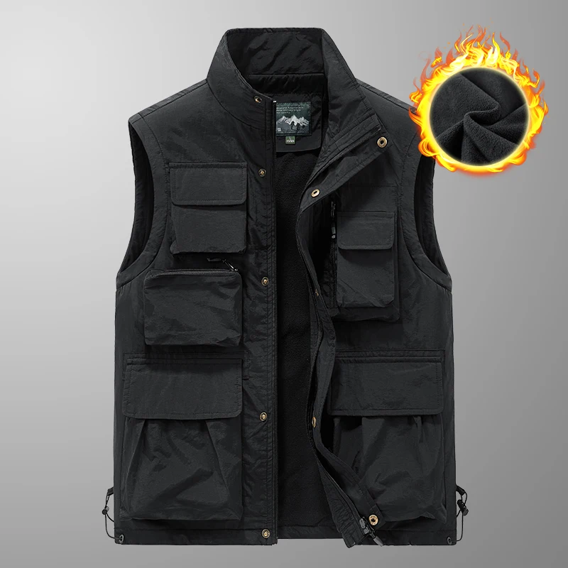 Outdoor Hiking Camping Sports Sleeveless Vest Windproof and Breathable Men's Versatile