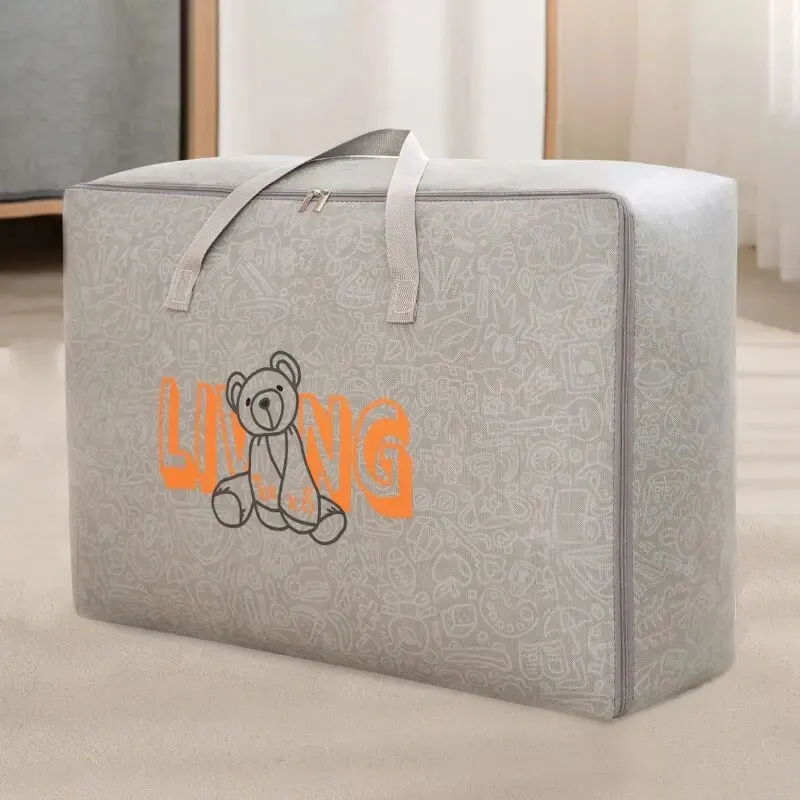 Fabric Storage Bag Non-woven for Clothes Quilt