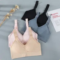 1 pièces soutien-gorge d'allaitement de maternité femmes enceintes maigre vêtements d'allaitement sous-vêtements femme respirant soutien-gorge Push Up 6