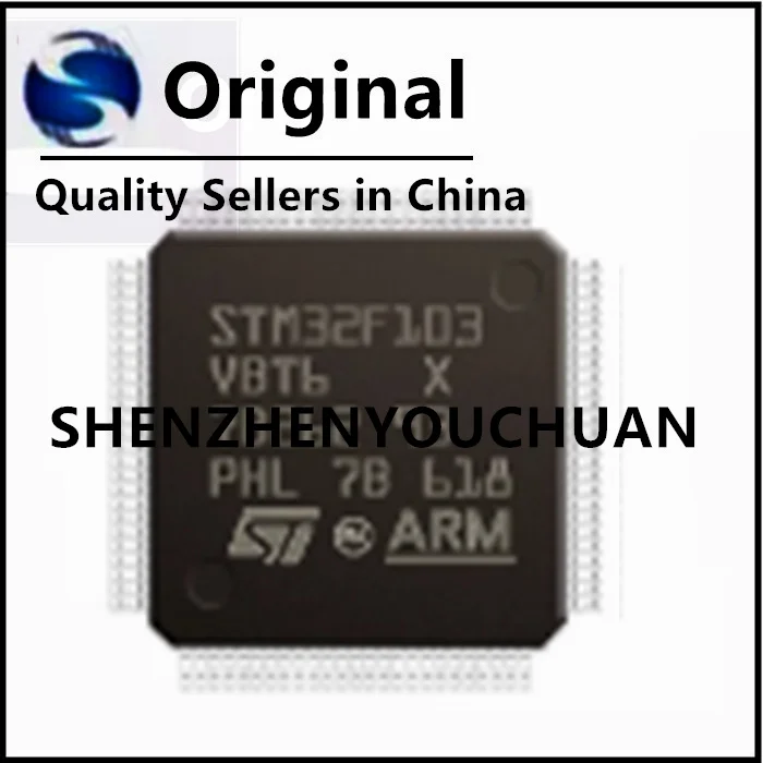 

STM32F103VBT6 32F103VBT6 LQFP-100(14x14) Microcontroller Units (MCUs/MPUs/SOCs) ROHS IC Chipset New Original