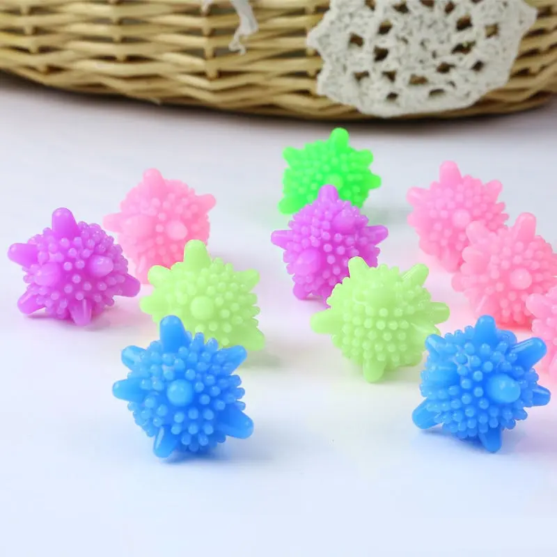 Laundry Ball 10pcs Stain Removal Cleaning Antitangle Washing Machine Magic Solid Friction