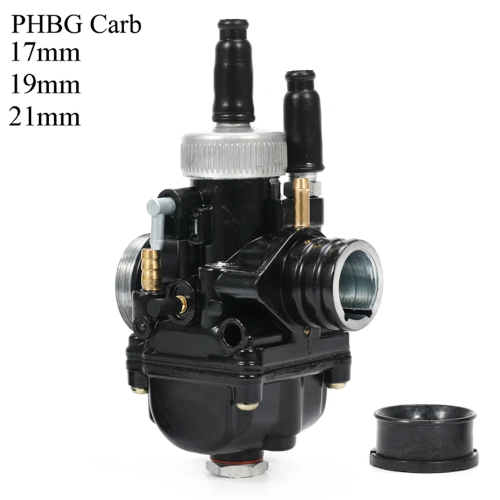 

17mm 19mm 21mm Dellorto PHBG DS Black Carburetor PHBG Carb DIO JOG 50cc 90cc RG50 BWS100 for Puch Yamaha Zuma