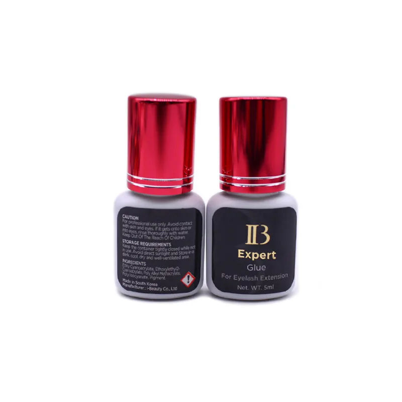 IB Expert Glue 1S Fast Drying Strong False Lash Glue Retention 5-6 Week 5ml Korea Professional Eyelash Extension Glue Wholesale 6