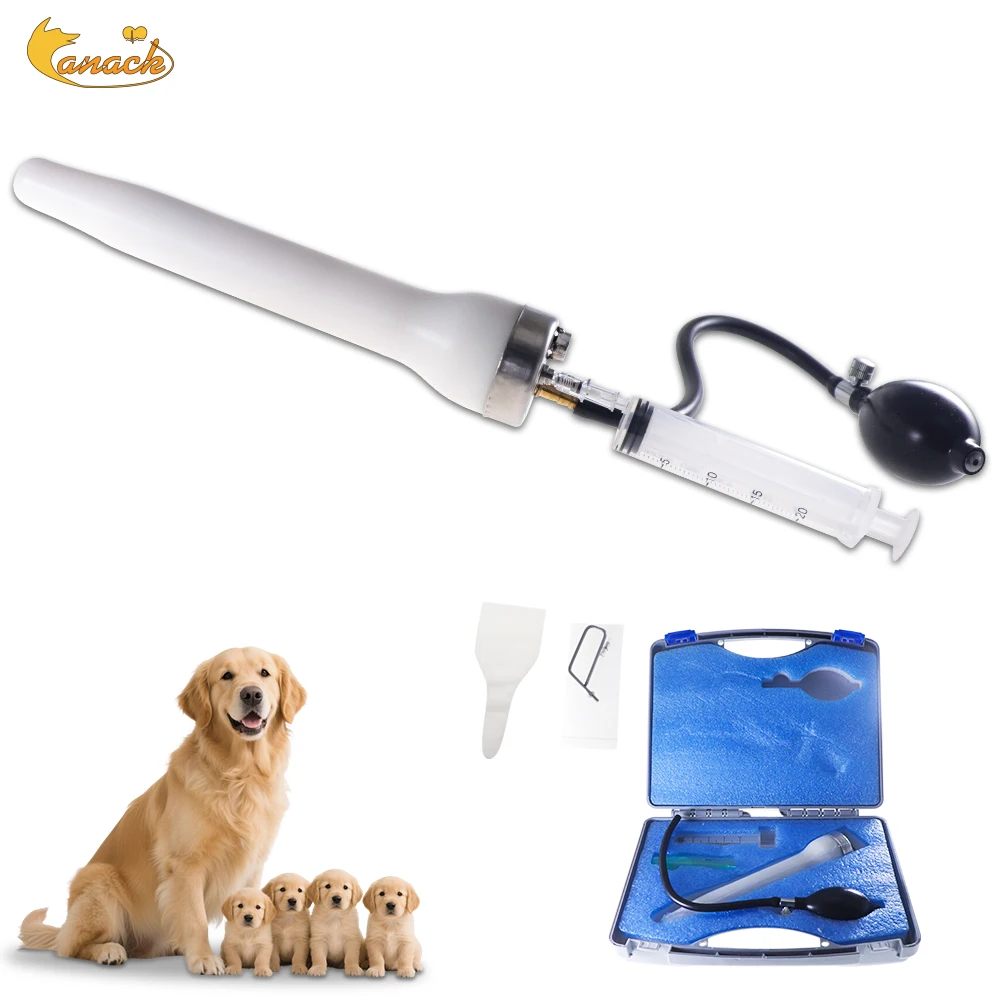 犬人工授精キット 2.5-90 キロペット犬動物飼育管理ツール犬 Ai キット