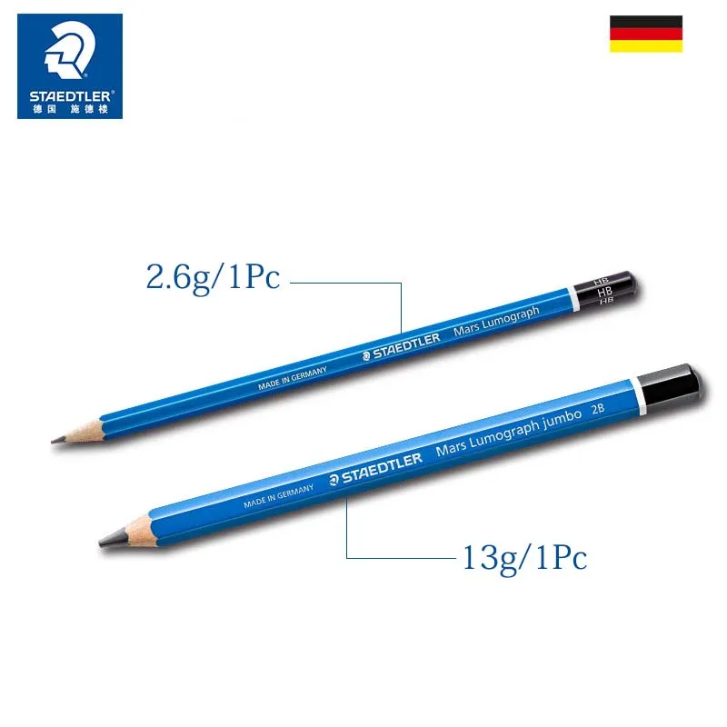 2 Pieces / Batch STAEDTLER-100 Blue Pencil Writing Drawing Pencil Drawing  Pencil Sketch Pencil Student Dedicated - AliExpress
