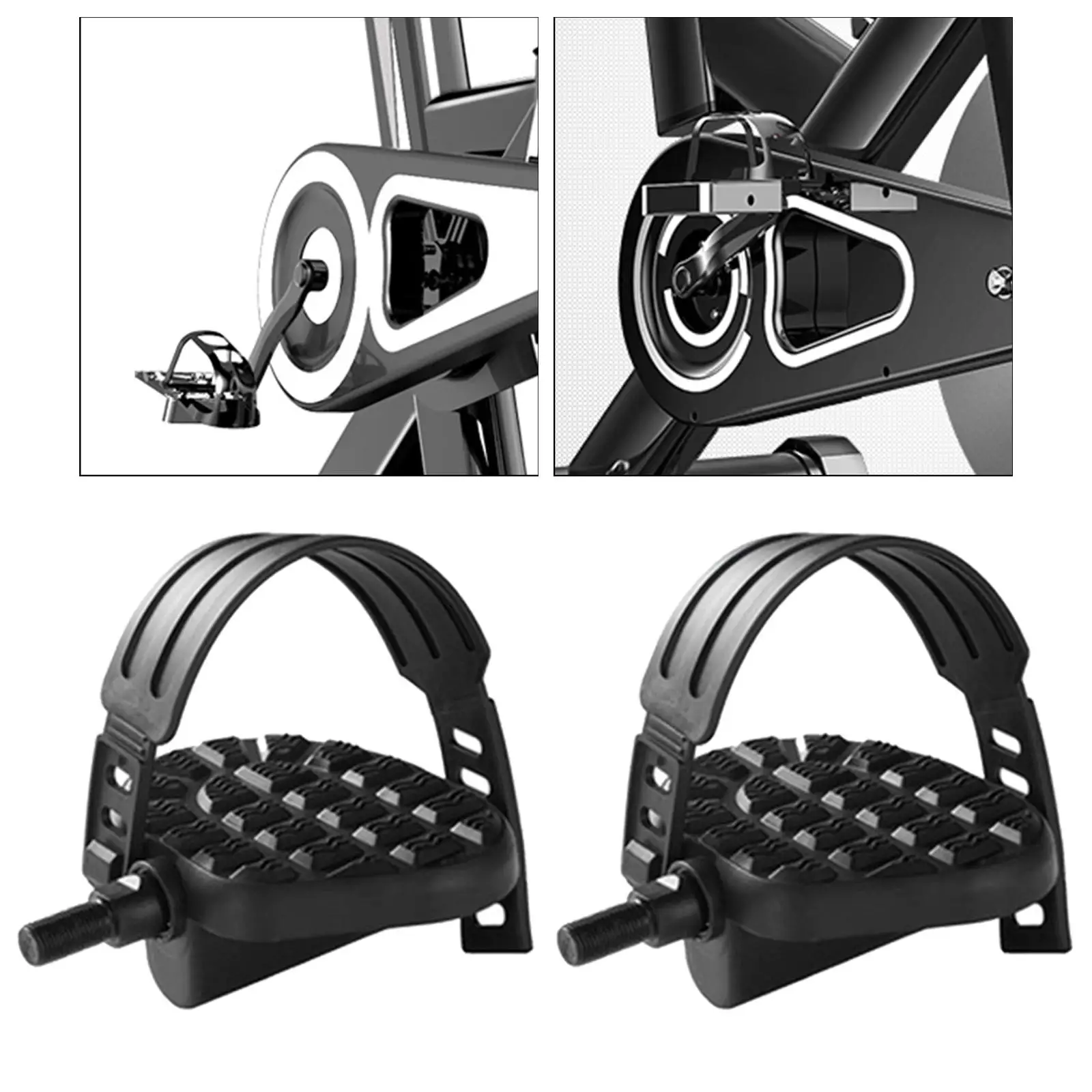 Bike Indoor Stationary Exercise Bike Pedal Exerciser Replacement 824G PP