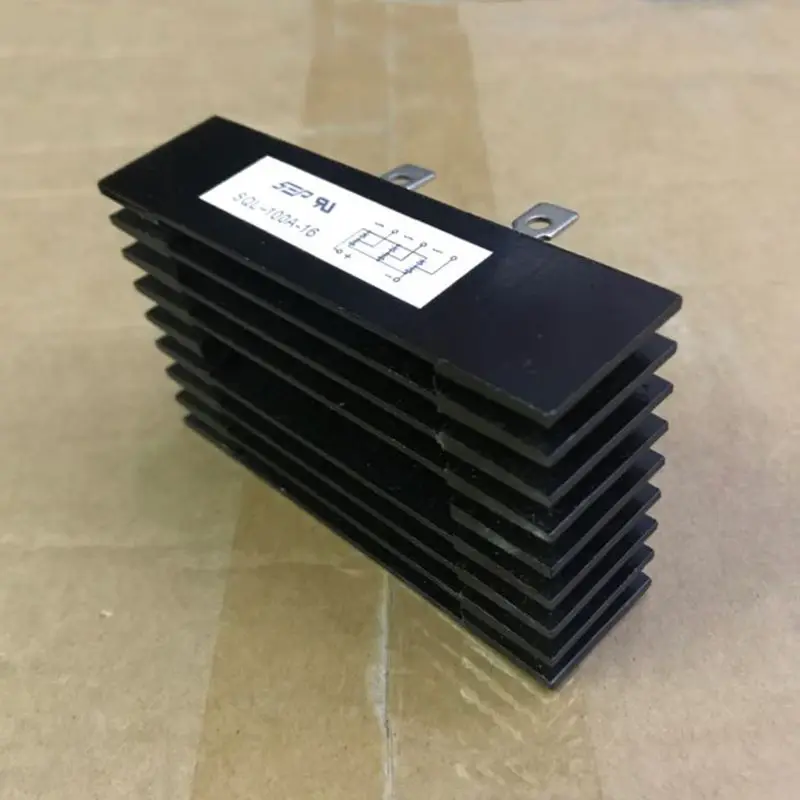 산업용 자동 제어, CNC용 100A 1600V 고전력 3상 다이오드 브리지 정류기 5 단자 전파 다이오드 모듈