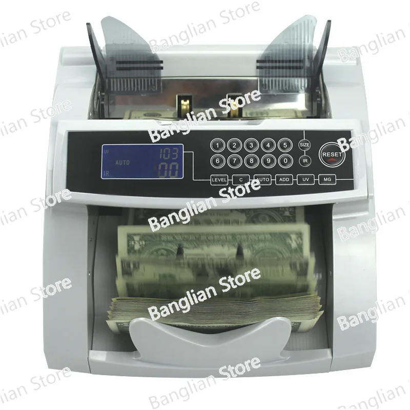 

6200 Money Countign Machine Multi Currency Detecting Bank Bill Counter Banknote EUR USD