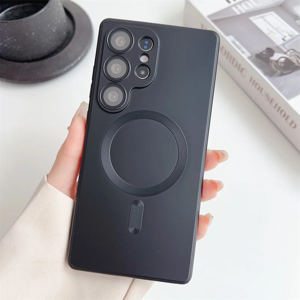 Luxury Metal Color Slim Phone Case - Premium Protective Cover
