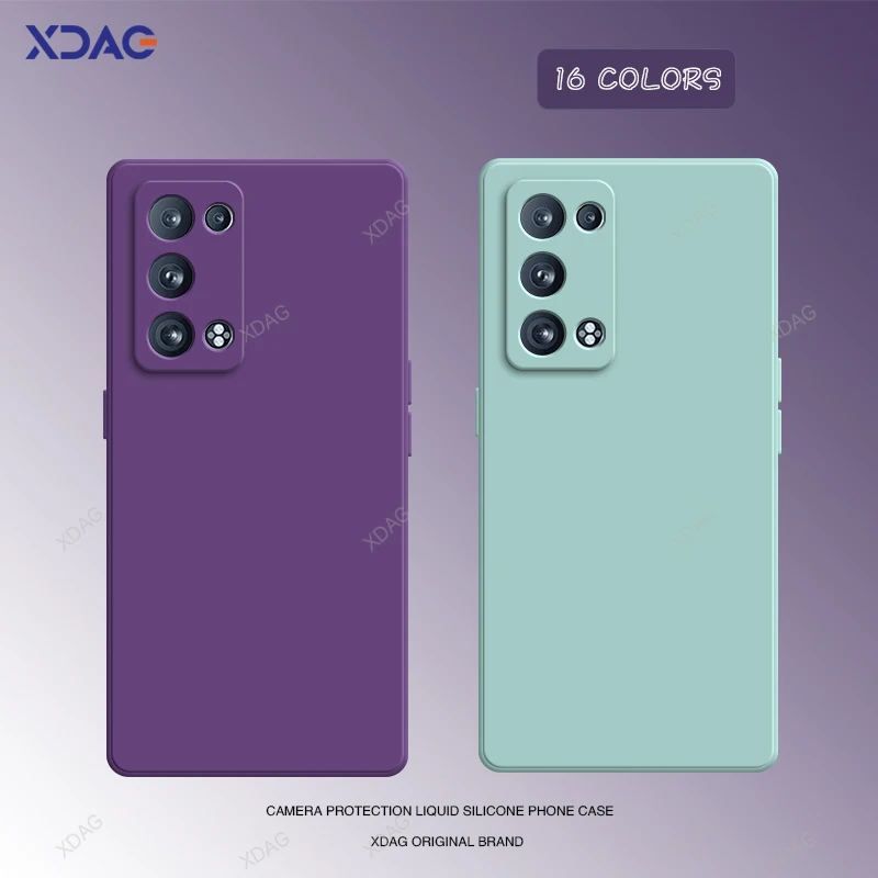 Premium Liquid Silicone Soft Phone Back Cover - Pure Color Design