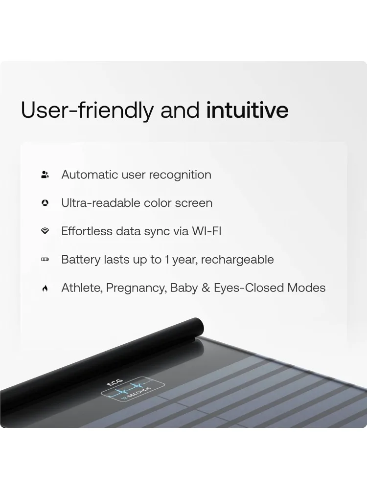 Smart Scales with Full Body Analysis  Bone Density, Visceral Fat, Digital Personal Scales/Body Fat Scales with Bluetooth 6