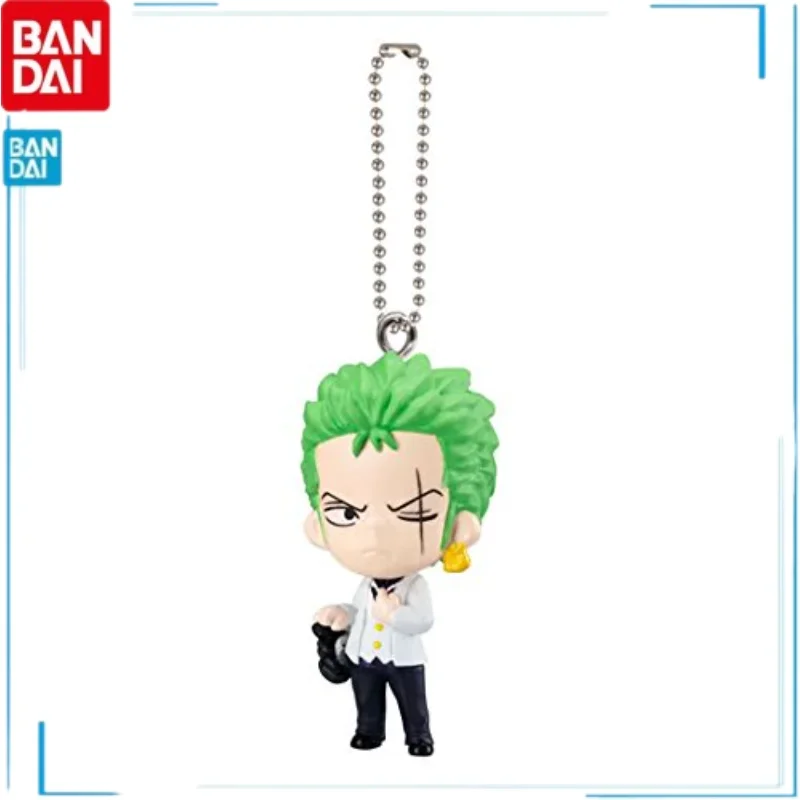 

BANDAI ONE PIECE Monkey D. Luffy Nami Roronoa Zoro Key Chain Genuine Gashapon Anime Figures Model Collection Hobby Gifts Toys