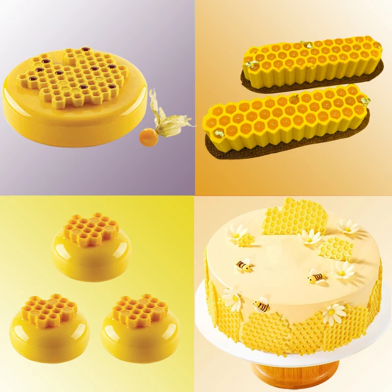 Single-hole Bee Silicone Moldes Baking Tray Diy Cake Baking Tools