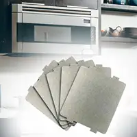 Couvercles universels de guide d'ondes pour micro-ondes, feuilles de plaque de mica, accessoires de réparation de four domestique, appareils de cuisine, restaurant, 5 pièces 4