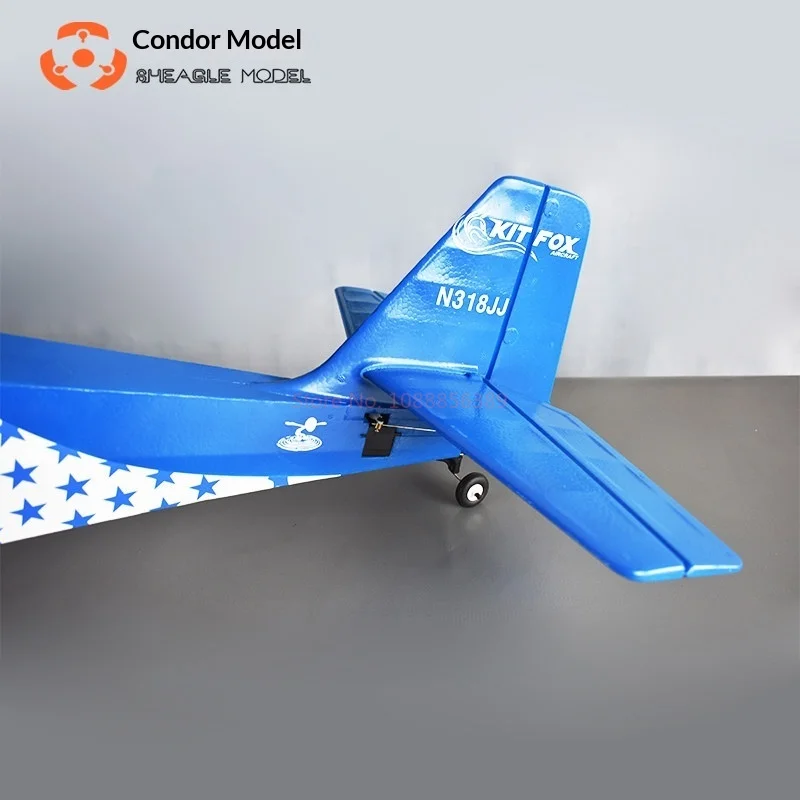 리이글 모델 폭스 전동 RC 고정익 트레이너 비행기, 오프로드용 대형 타이어, 플랩, 에폭시 폼, 야외 비행, 취미용
