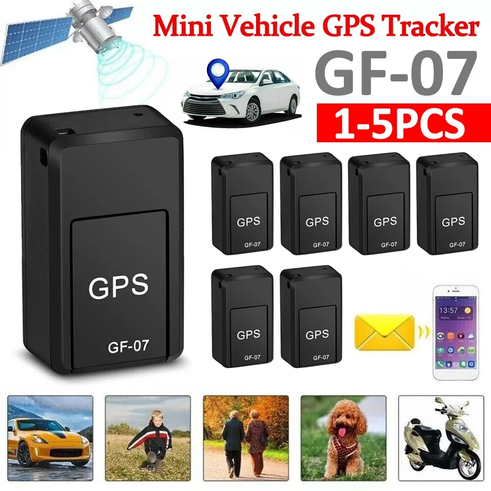 15PCS GF07 GPS Tracker Car Real Time Tracking Vehicle AntiTheft Pets