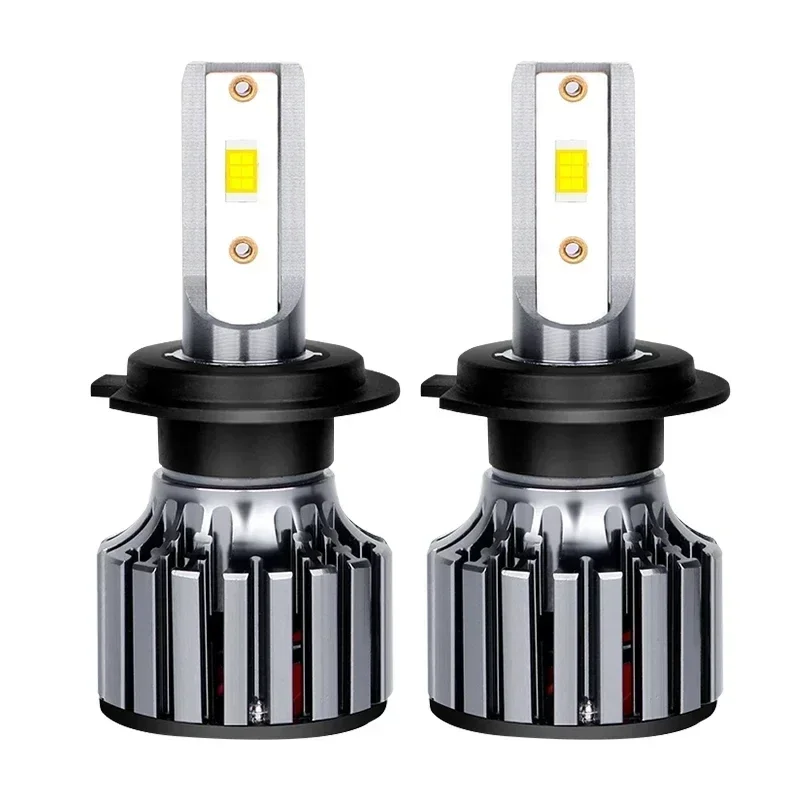 Ultra-Bright LED Headlight & Fog Light Set - 600,000 Lumens, 800W, Multi-Color Temperature Options, 2-Piece Mini Diode Pack