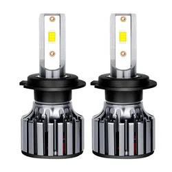 Ultra - Bright LED Headlight & Fog Light Set - 600,000 Lumens, 800W, Multi - Color Temperature Options, 2 - Piece Mini Diode Pack - H1 (6000K - white)