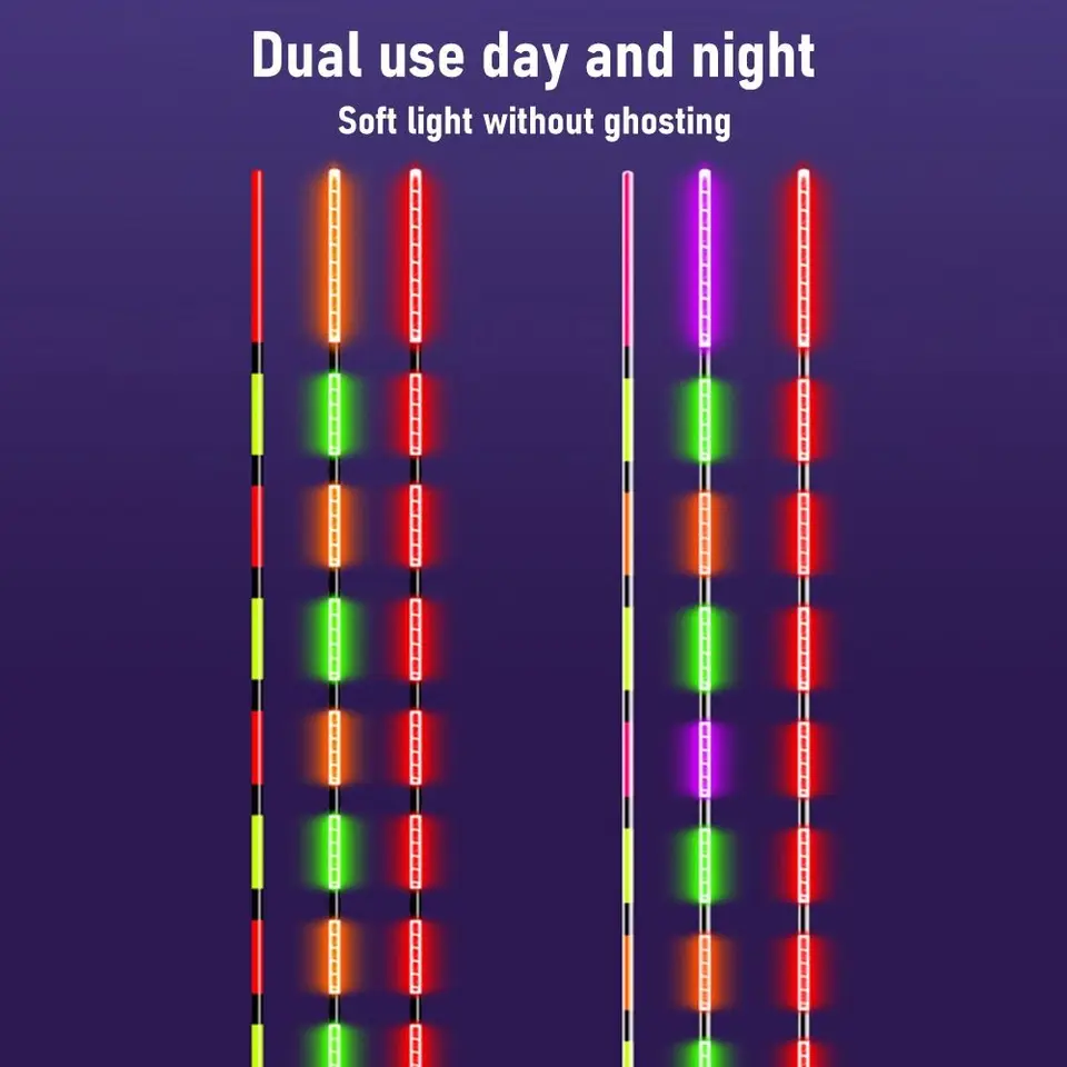 Coda Luminosa Per Galleggiante Da Pesca - LED Per Pesca Notturna - Sensibile E Brillante - Foto 10