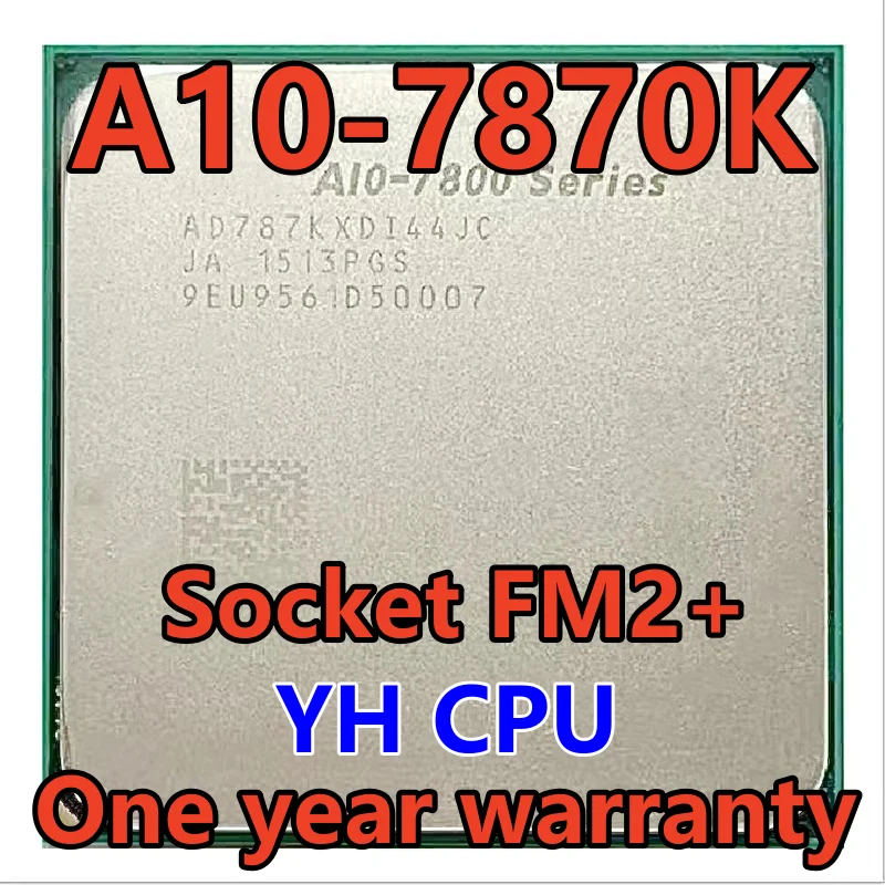

A10 7870K A10 7870 K A10-7870K 3.9 GHz Quad-Core CPU Processor AD787KXDI44JC Socket FM2+