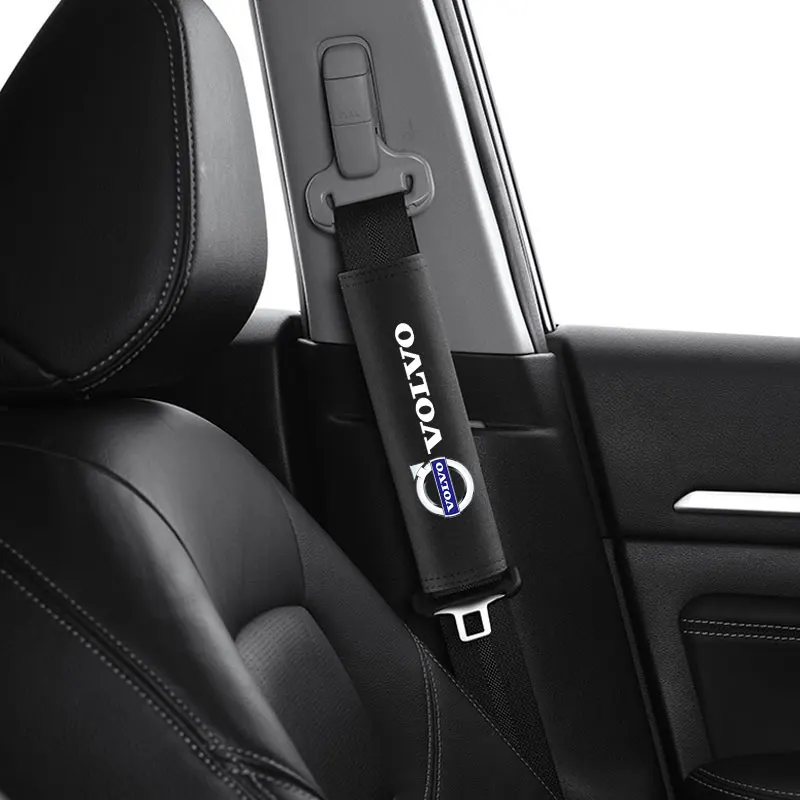 자동차 좌석 벨트 쿠션 스트랩 커버 쿠션 스트랩 안전 어깨 보호대 볼보 xc60 xc90 v40 v60 v50 s60 자동차 액세서리