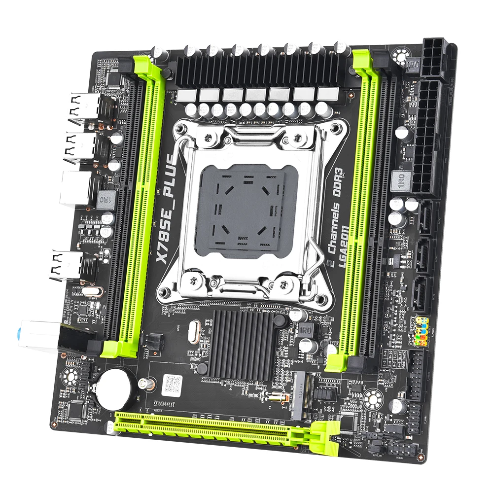 OUTLET SALE- 訳あり品など大放出 JINGSHA X79 V1 26xx E5 Xeon サポート 2011 LGA マザーボード PCケース(自作PC用)