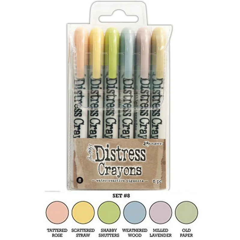 Distress Crayons - 6 Piece Set