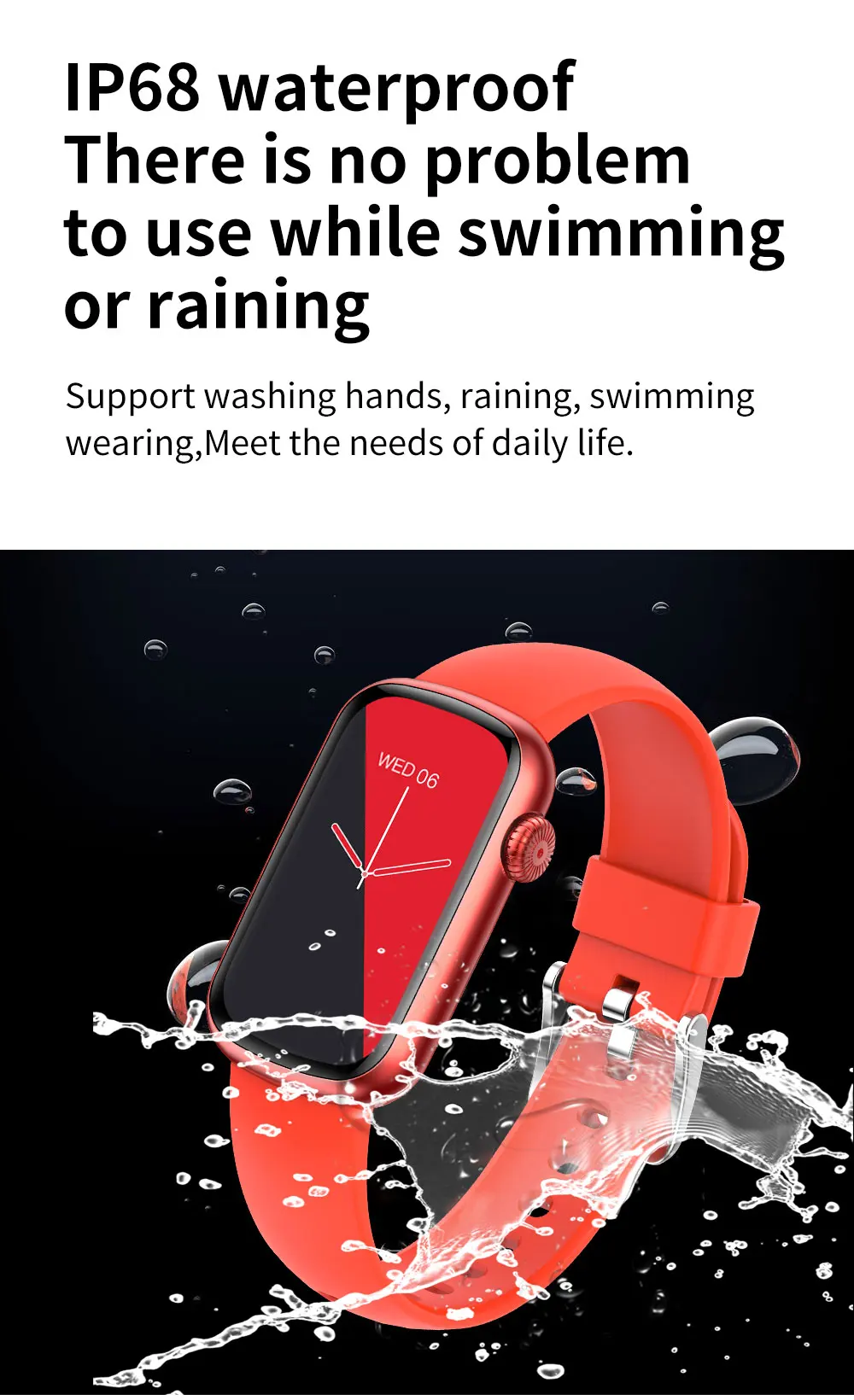 HM08 Smart Bracelet Watch Women Lady Smartwatch Heart Rate  Blood Pressure Monitor Sport Fitness Tracker Girl Gift Smartwrist