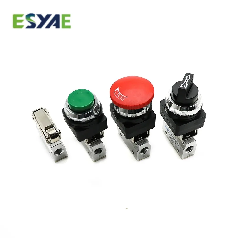 

MOV-01 MOV-02 MOV-03 MOV-03A pneumatic valve Manual Air Switch Button Roller Type Mechanical Pneumatic Reversing valve