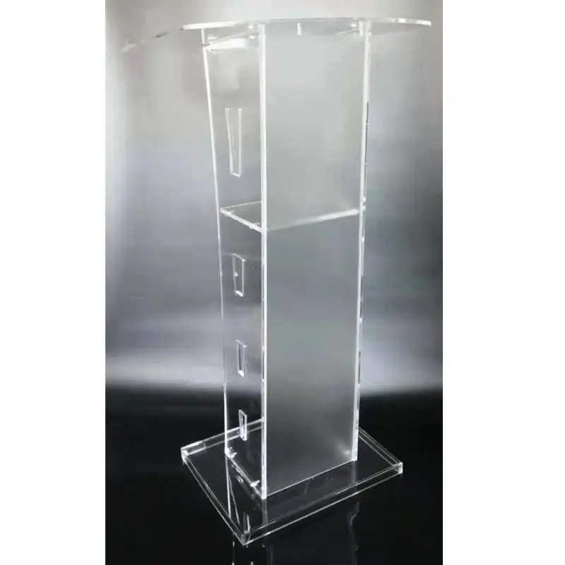 Acrylic podium removable welcome stage hosting stage podium conference stage colorful discoloration signing stage