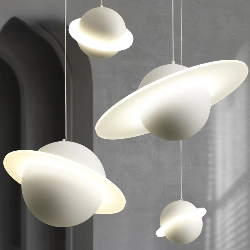 

Дизайнерская лампа для ресторана, декоративная люстра для лестницы в отеле, светильник для детской комнаты, светильник для спальни, минималистичное искусство, пла