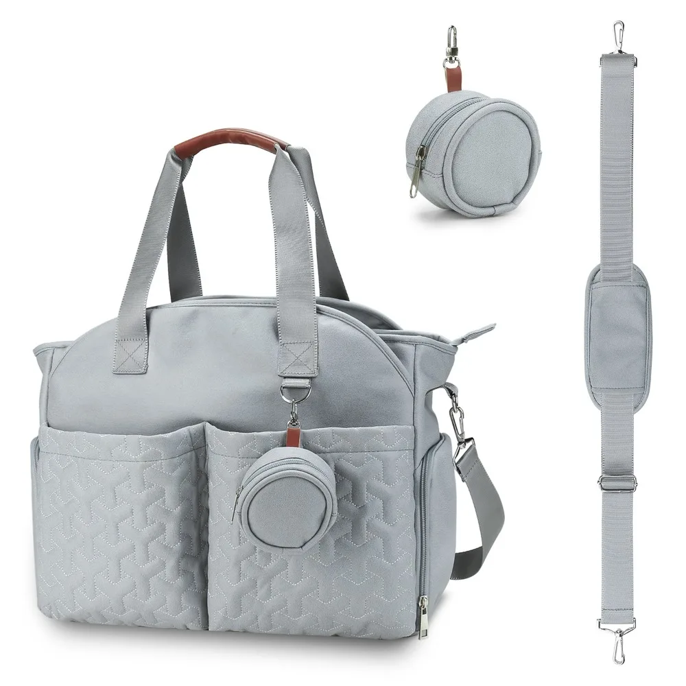 Mummy Bag Baby Diaper Bag Nappy Bag Waterproof Travel Baby Diaper Bags for Mom Stroller Mommy Maternity Totes Shoulder Bags 2