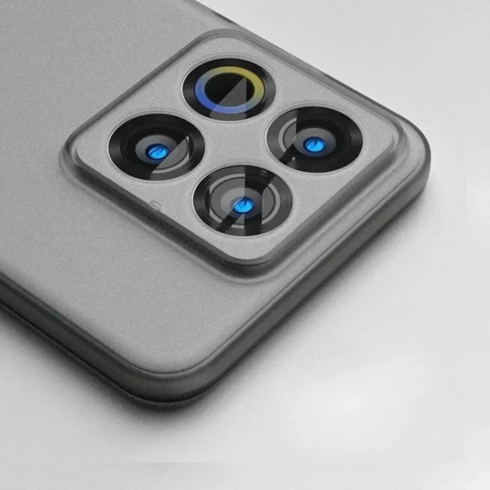 Minimalist Transparent Frosted Anti-Drop Soft Phone Case - Slim Shockproof Protector Back Cover