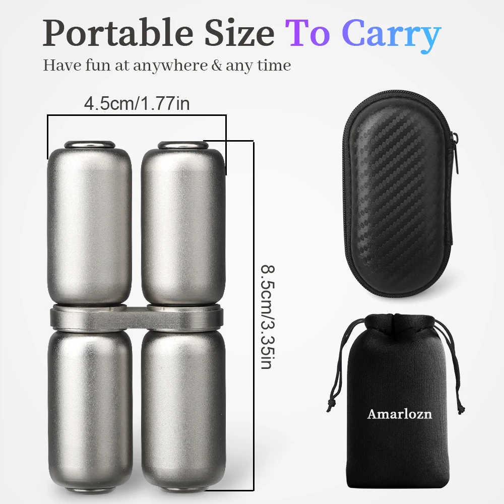Fidget Toy Sensory Fidget Toy Anti Stress Toy Finger Sensory Toy Fidget Roller Relieve Stress Relief Toy EDC Antistresse Sensory Toys Metal Alloy Creative Lure Novelties Punnk Rotating Adults