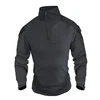 Airsoft Paintball Shirts Multicam CP Camo Cotton Tactical Shirt Men Clothing Army Combat T-Shirt Hunting Clothes Wear-resisting 4