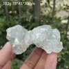 Natural Stone Apophyllite Crystal Mineral Specimen Quartz Cluster Raw Rock Decoration Rough Polished Healing 3