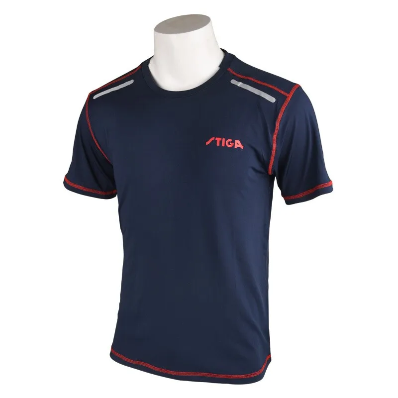 Stiga Table Tennis Clothes Sportswear Quick Dry Shorts Ping Pong Badminton Sport Jerseys CA-56122 t shirt for men