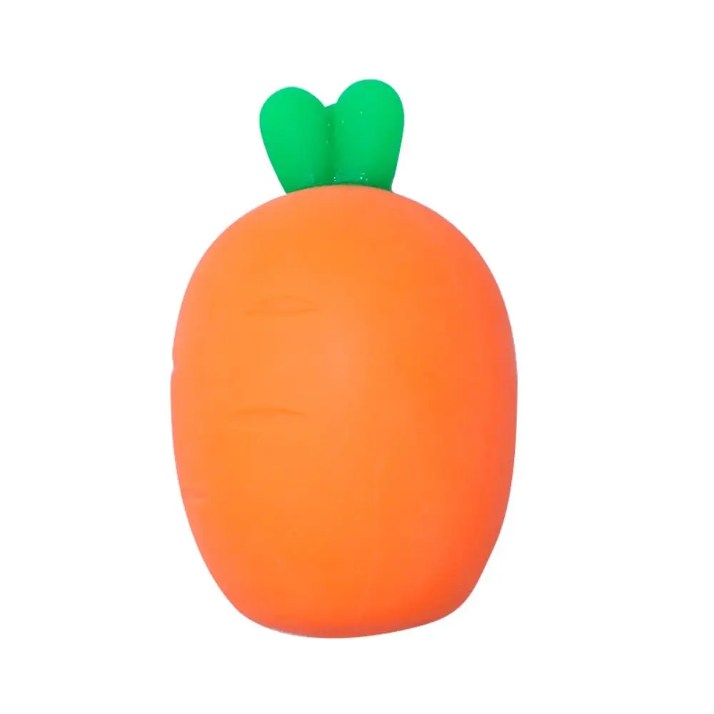 

Fidget Toy Carrot Fidget Toy Food Sensory Toy Carrot Shape Pinch Music Carrot Kawaii Fake Food Vent Ball Birthday Gift