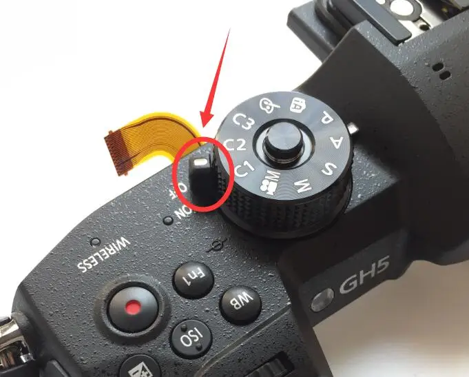 1PCS-For-Panasonic-GH5-GH5S-Top-Cover-Power-Switch-Button-ON-OFF-OF-OFF ...
