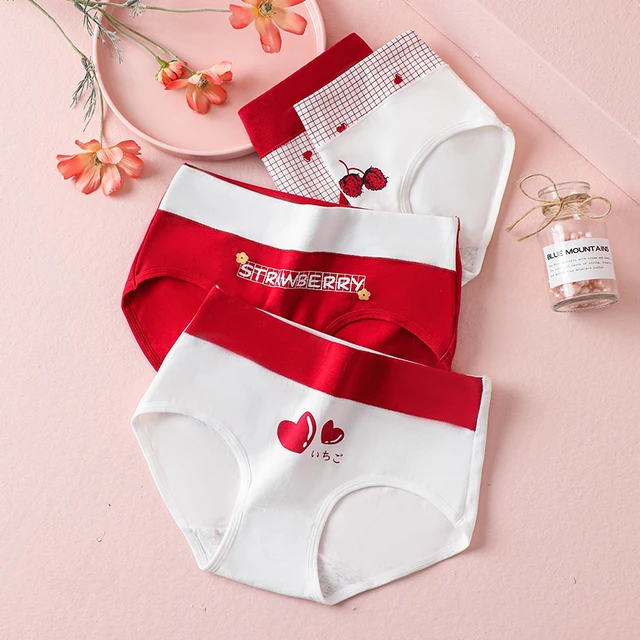 High Waist Cotton Panties Set for Women Breathable Slimming Briefs - Image 4